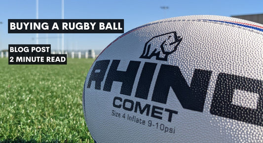 Buying a new rugby ball - a quick guide