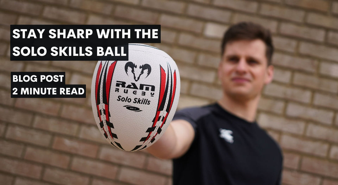 Stay sharp with the RAM Rugby Solo Skills Rugby Ball