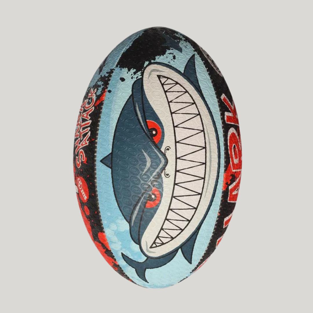 Shark Attack Mini Rugby Ball